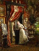 Emma Ekwall The Proposal oil painting reproduction